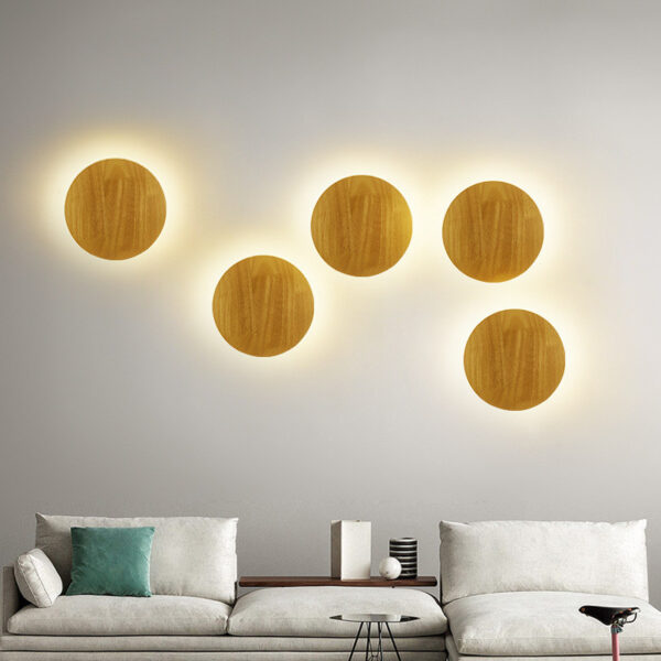 Log Art Wall Lamp - Image 7