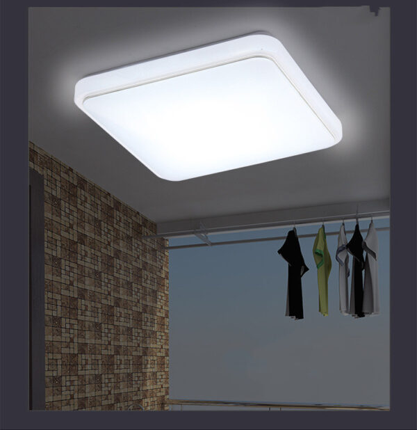 Simple Square Lighting Ceiling Lamp, Living Room Bedroom Lighting Ceiling Lamp - Image 4