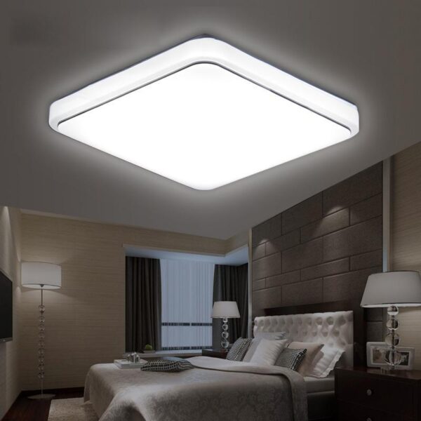 Simple Square Lighting Ceiling Lamp, Living Room Bedroom Lighting Ceiling Lamp - Image 2