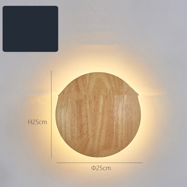 Log Art Wall Lamp - Image 5