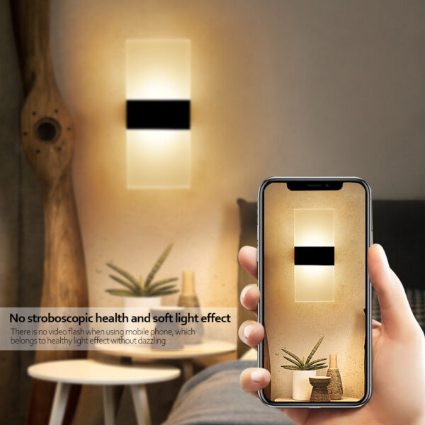 Indoor Sensing USB Charging Wall Lamp - Image 2